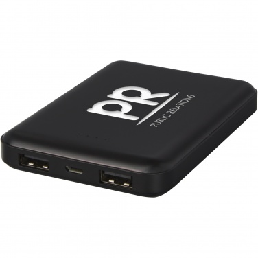 Logotrade firmakingid pilt: Gleam 5000 mAh üliõhuke valgustusega toitepank